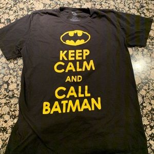 Black Batman fan t shirt